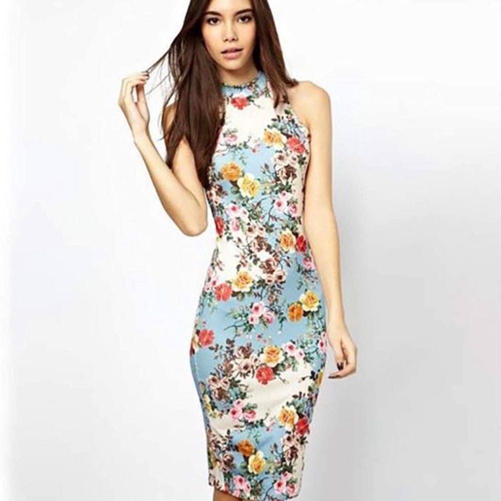 beautiful floral dress